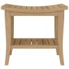 Bathroom Side Table 19.7"x13.8"x17.7" Solid Wood Teak