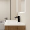 24 Inch Bathroom Vanity With Sink, Freestanding Bathroom Vanity or Floating is Optional Conversion24*18-00324IMO-1(KD-Packing)